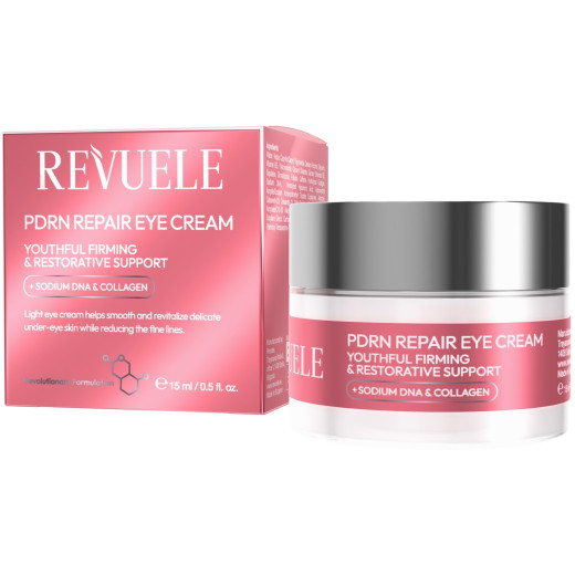 Відновлювальний крем для зони навколо очей Revuele PDRN Repair Eye Cream з полінуклеотидами, 15 мл