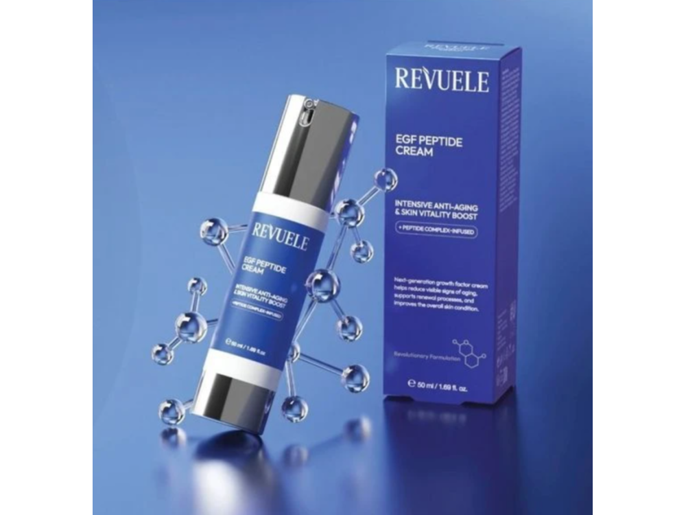 Крем для обличчя Revuele EGF Peptide Cream з пептидами, 50 мл