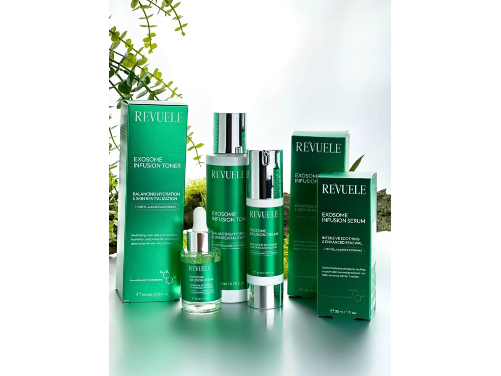 Крем для обличчя Revuele Exosome Infusion Cream з екзосомами центели, 50 мл
