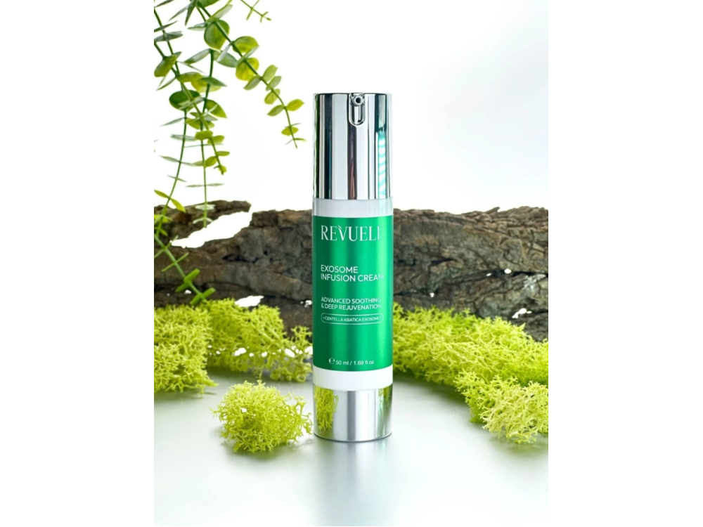 Крем для обличчя Revuele Exosome Infusion Cream з екзосомами центели, 50 мл