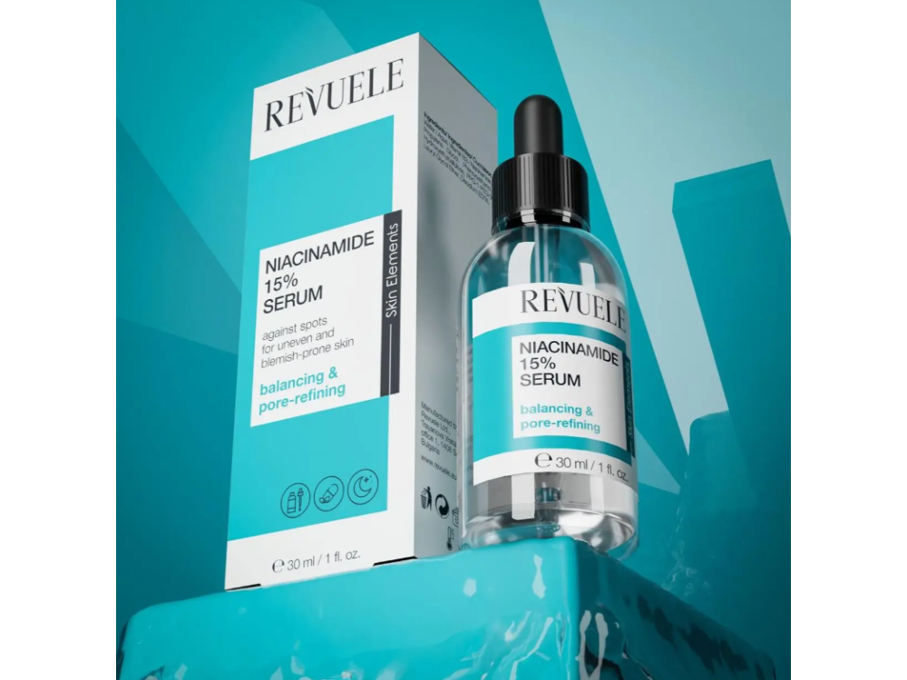 Сироватка для обличчя Revuele Niacinamide 15% Serum з ніацинамідом 15%, 30 мл