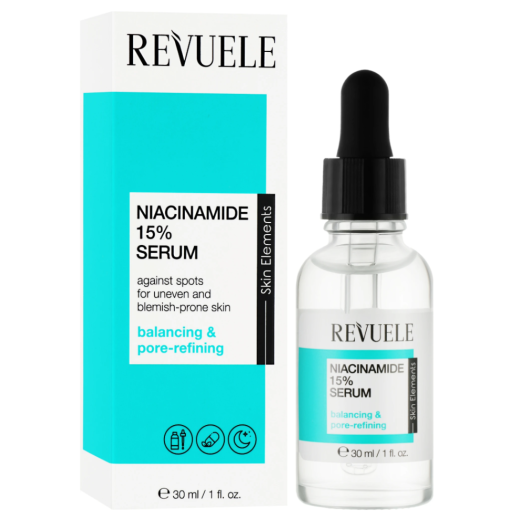 Сироватка для обличчя Revuele Niacinamide 15% Serum з ніацинамідом 15%, 30 мл