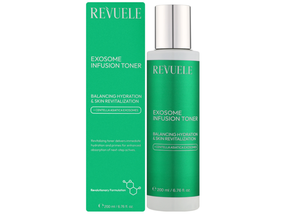 Тонер для обличчя Revuele Exosome Infusion Toner з екзосомами центели, 200 мл