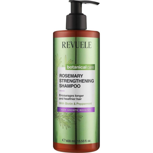 Шампунь зміцнюючий з розмарином для росту та густоти волосся Revuele Rosemary, 400 мл