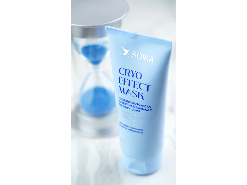Маска охолоджуюча для обличчя Soika Cryo Effect Mask з ліфтинг-ефектом, 100 мл