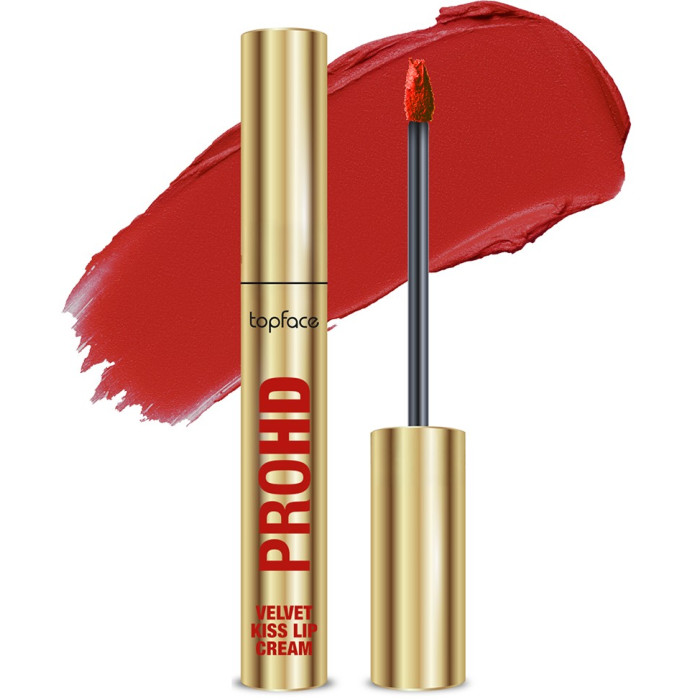 Рідка матова помада Topface PROHD Velvet Kiss Lip Cream PT212 011 Blush Crush, 3 г