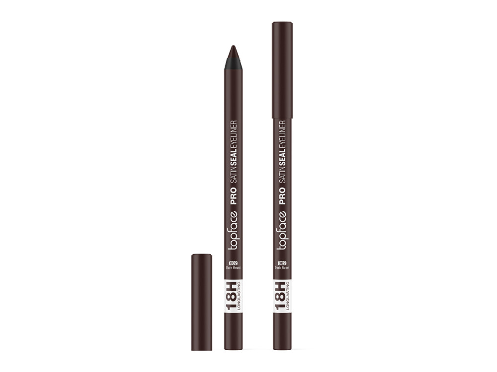 Олівець для очей Topface PT623 PRO Satin Seal Eyeliner 002 Dark Roast, темно-коричневий, 1,2 г