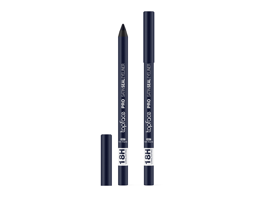Олівець для очей Topface PT623 PRO Satin Seal Eyeliner 007 Dark Majesty, темно-синій, 1,2 г