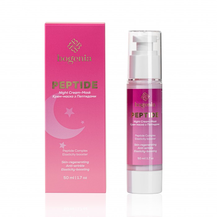 Крем-маска з пептидами Peptide Night Cream-Mask Bogenia BG454 50 мл
