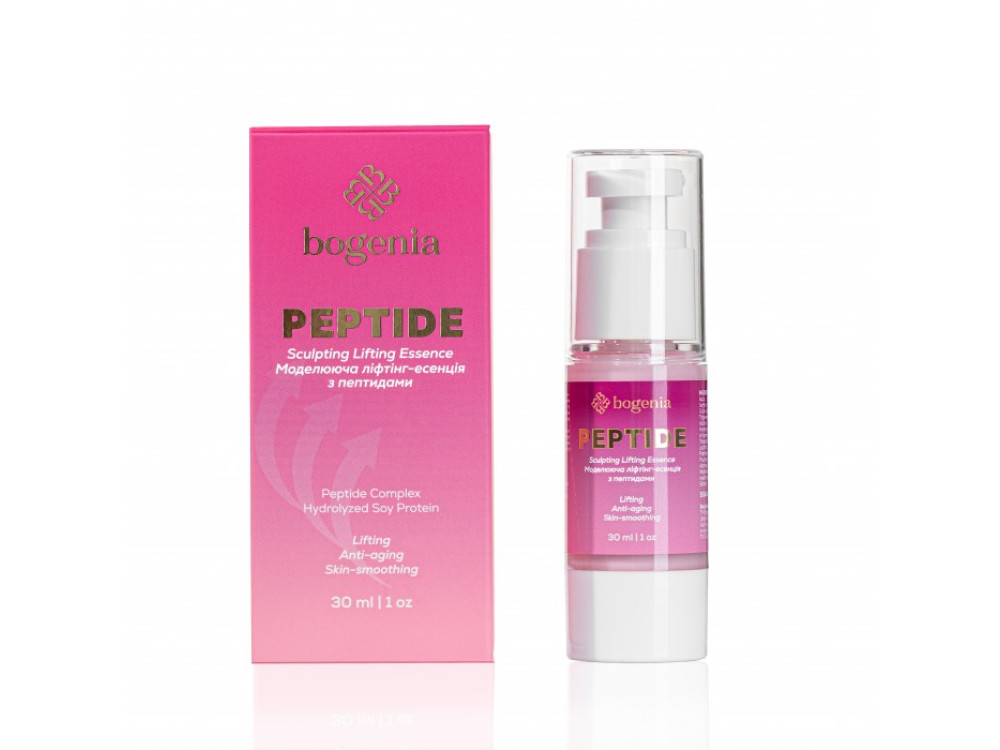 Моделювальна ліфтінг-есенція для обличчя  з пептидами Bogenia Peptide Sculpting Lifting Essence BG454  30 мл