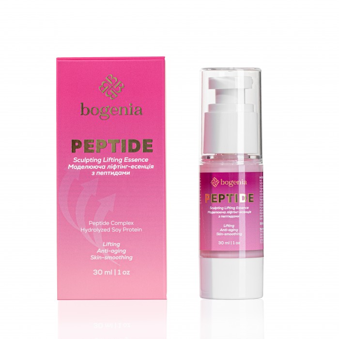 Моделювальна ліфтінг-есенція для обличчя  з пептидами Bogenia Peptide Sculpting Lifting Essence BG454  30 мл