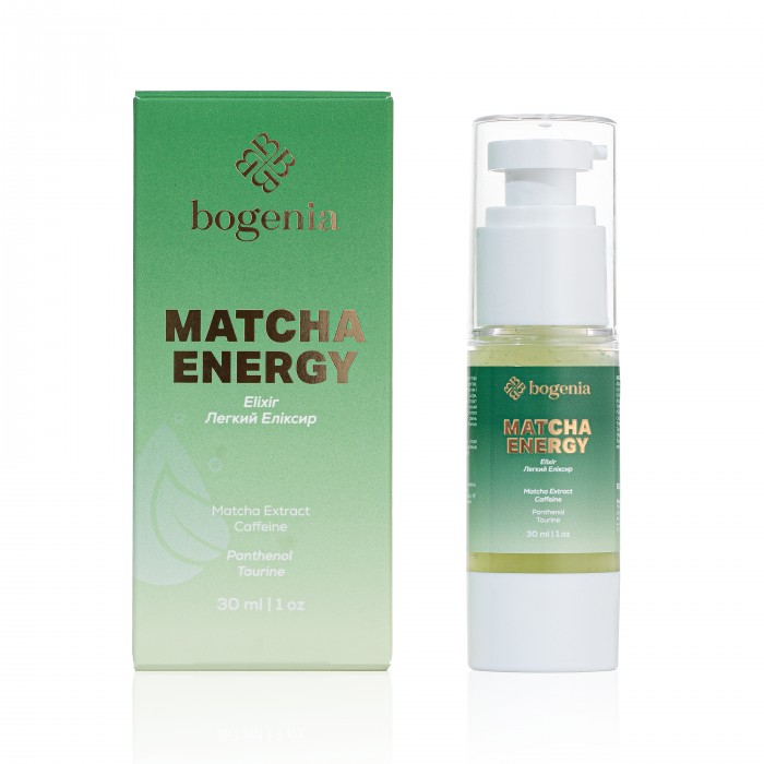 Еліксир для шкіри обличчя з матчею Bogenia BG459 Matcha Elixir, 30 мл
