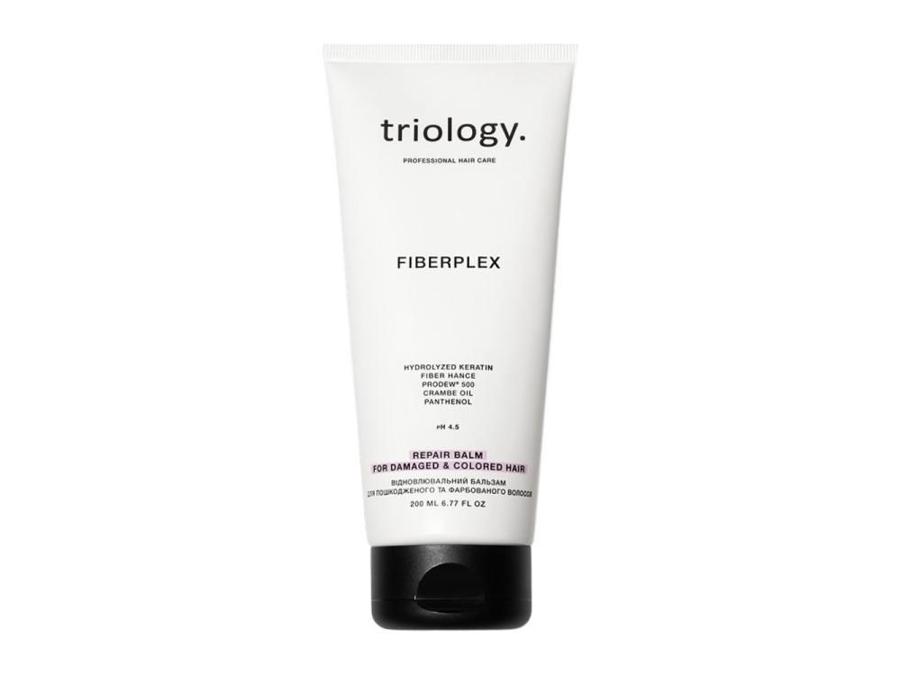 Відновлювальний бальзам для пошкодженого та фарбованого волосся Triology FIBERPLEX 200 мл