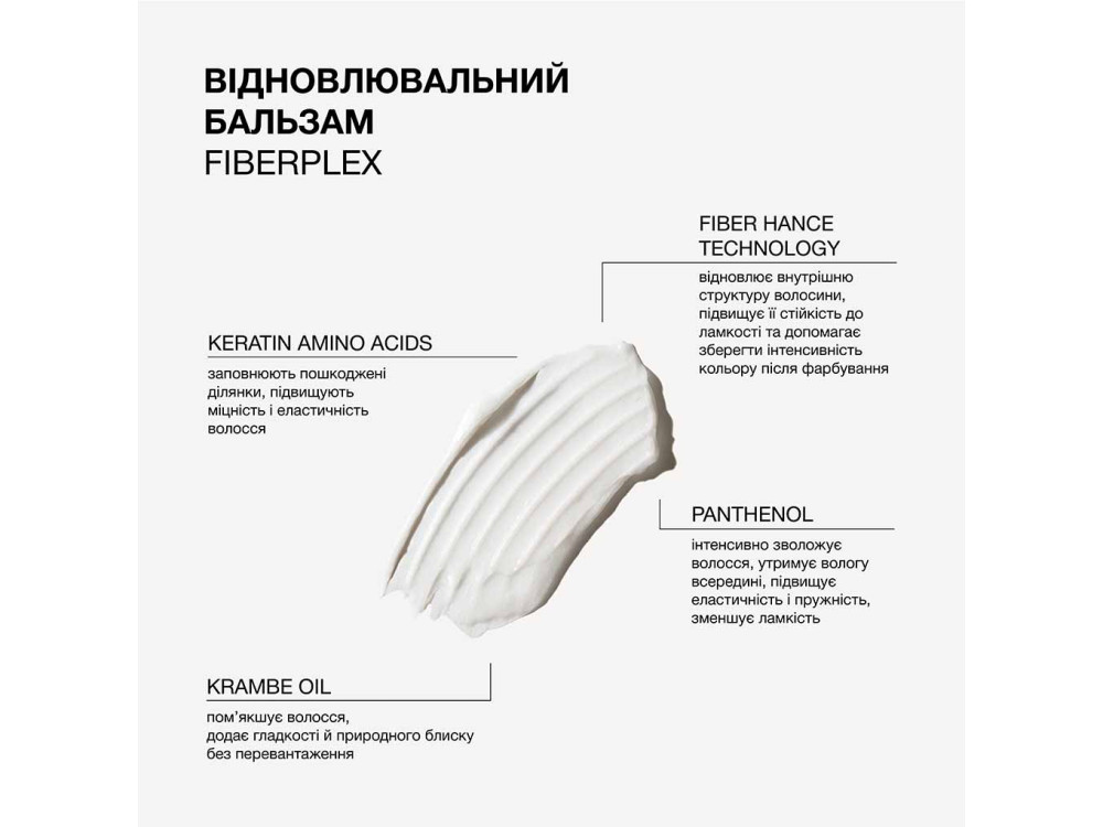 Відновлювальний бальзам для пошкодженого та фарбованого волосся Triology FIBERPLEX 10 мл