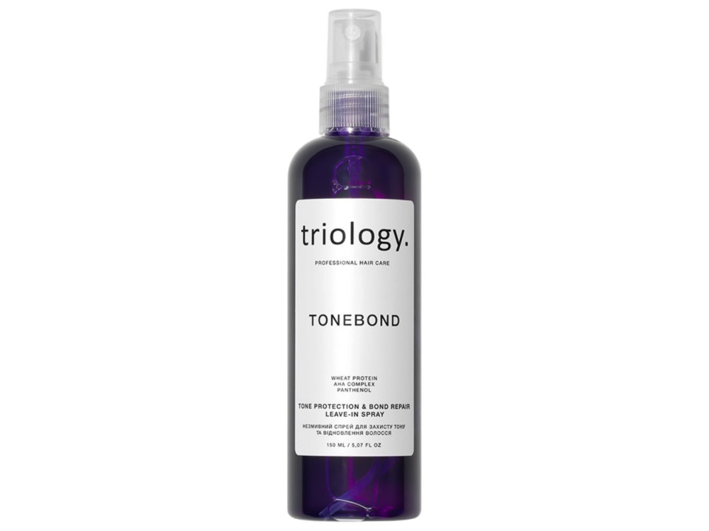Незмивний спрей для захисту тону та відновлення волосся Triology TONEBOND, 150 мл