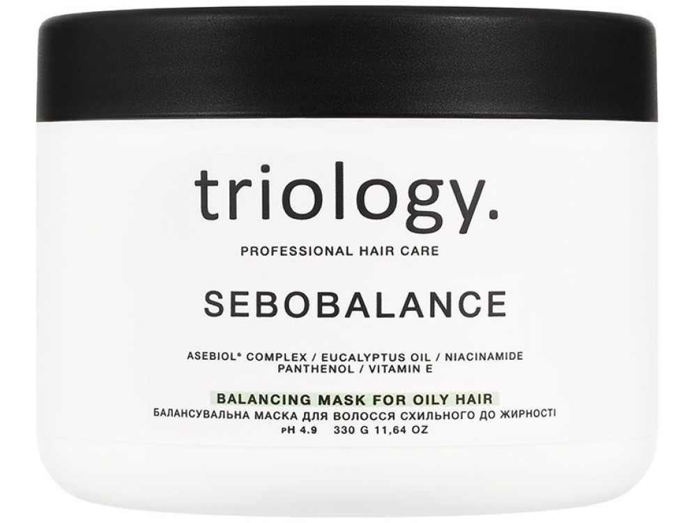 Балансувальна маска для волосся схильного до жирності Triology Sebobalance 330 г