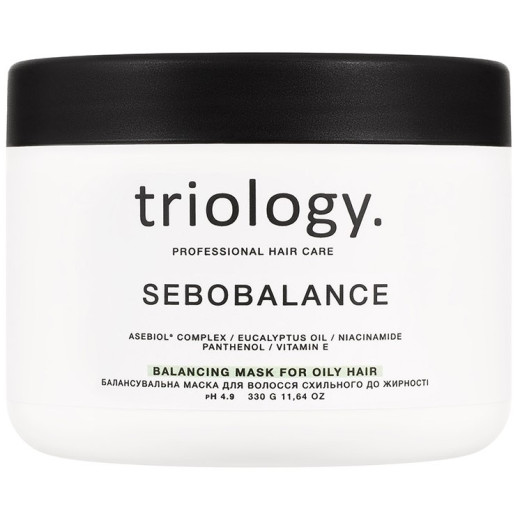Балансувальна маска для волосся схильного до жирності Triology Sebobalance 330 г