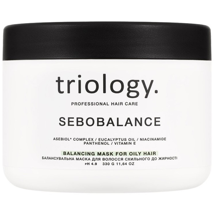 Балансувальна маска для волосся схильного до жирності Triology Sebobalance 330 г
