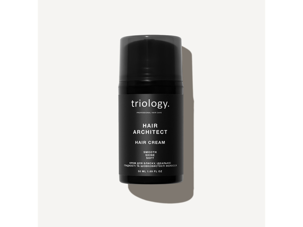 Крем для блиску, ідеальної гладкості та шовковистості волосся Triology Hair Architect 50 мл