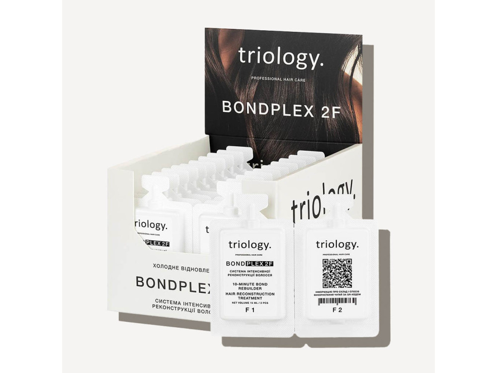 Холодне відновлення triology. Система інтенсивної реконструкції волосся BONDPLEX 2F