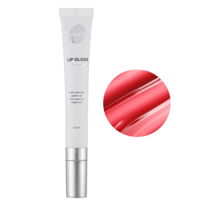 Блиск для губ з ментолом UNICO LIP GLOSS with menthol Amour, 12мл