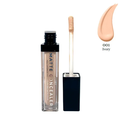 Консилер матувальний 01 Ivory Bogenia Matte Velvet Concealer BG620