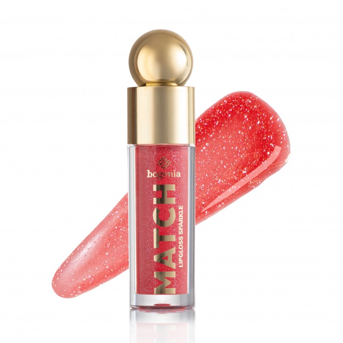 Блиск для губ Bogenia BG712 Match Lipgloss Sparkle, 008