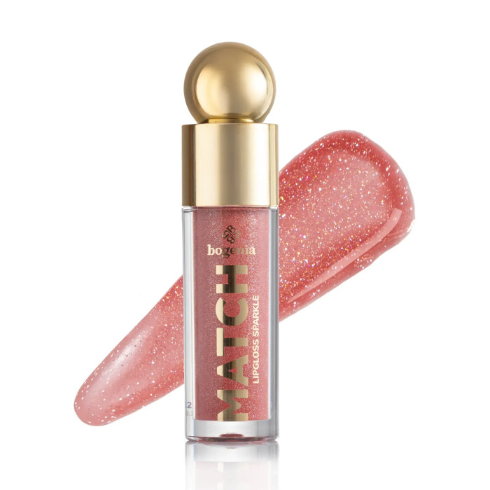 Блиск для губ Bogenia BG712 Match Lipgloss Sparkle, 007