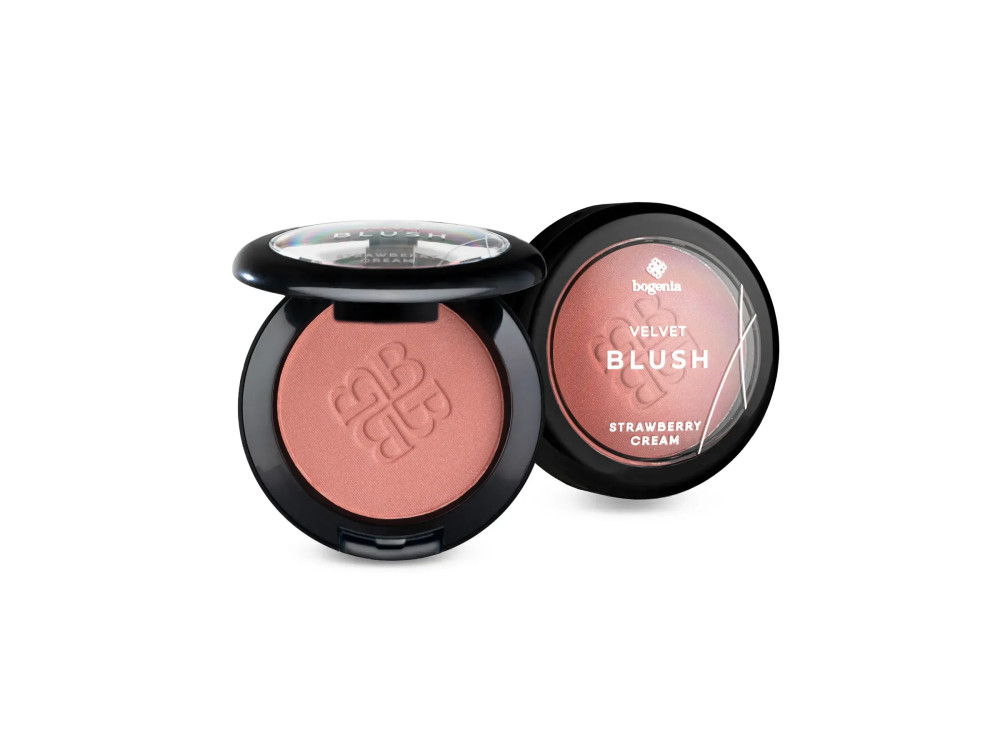 Рум'яна пудрові 08 Velvet Strawberry Cream Bogenia BG630