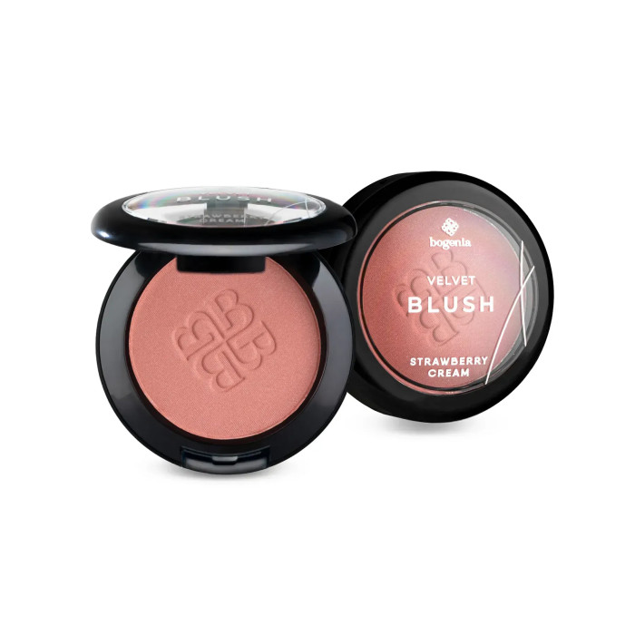 Рум'яна пудрові 08 Velvet Strawberry Cream Bogenia BG630