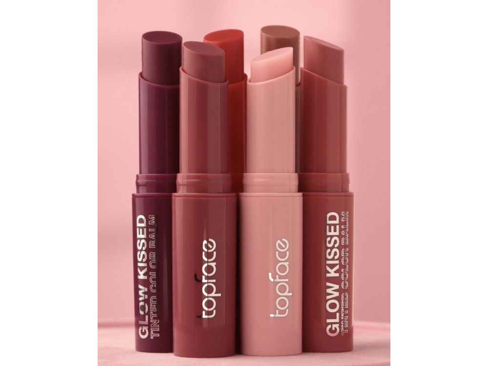 Зволожуюча помада-бальзам для губ Cotton Candy Topface Glow Kissed PT160 001 