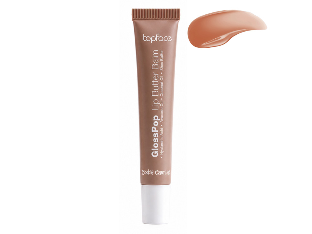 Блиск-бальзам для губ Topface GlossPop Lip Butter Balm PT161 002 Cookie Crumble 15 г