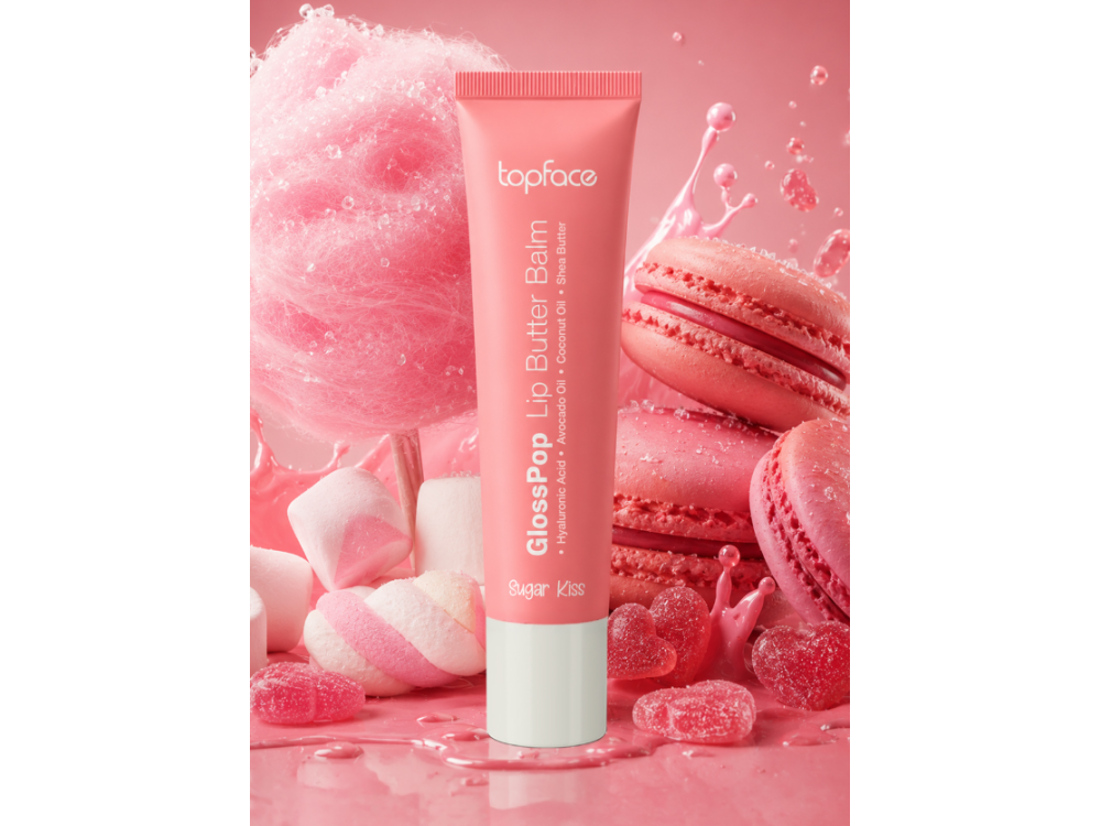 Блиск-бальзам для губ Topface GlossPop Lip Butter Balm PT161 004 Sugar Kiss 15 г