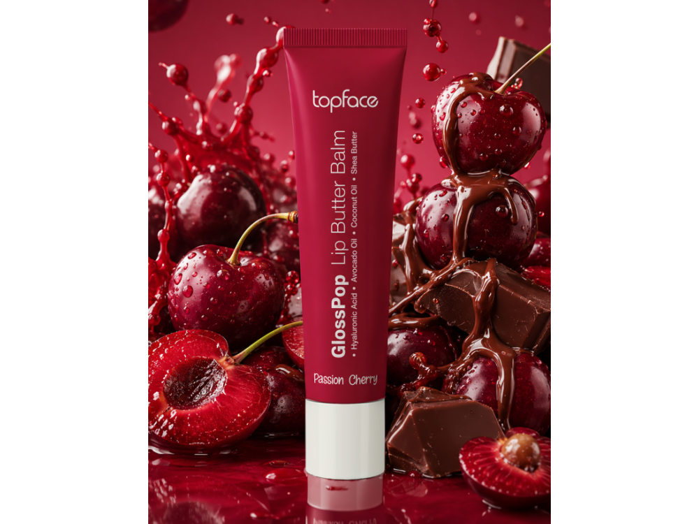 Блиск-бальзам для губ Topface GlossPop Lip Butter Balm PT161 003 Passion Cherry 15 г