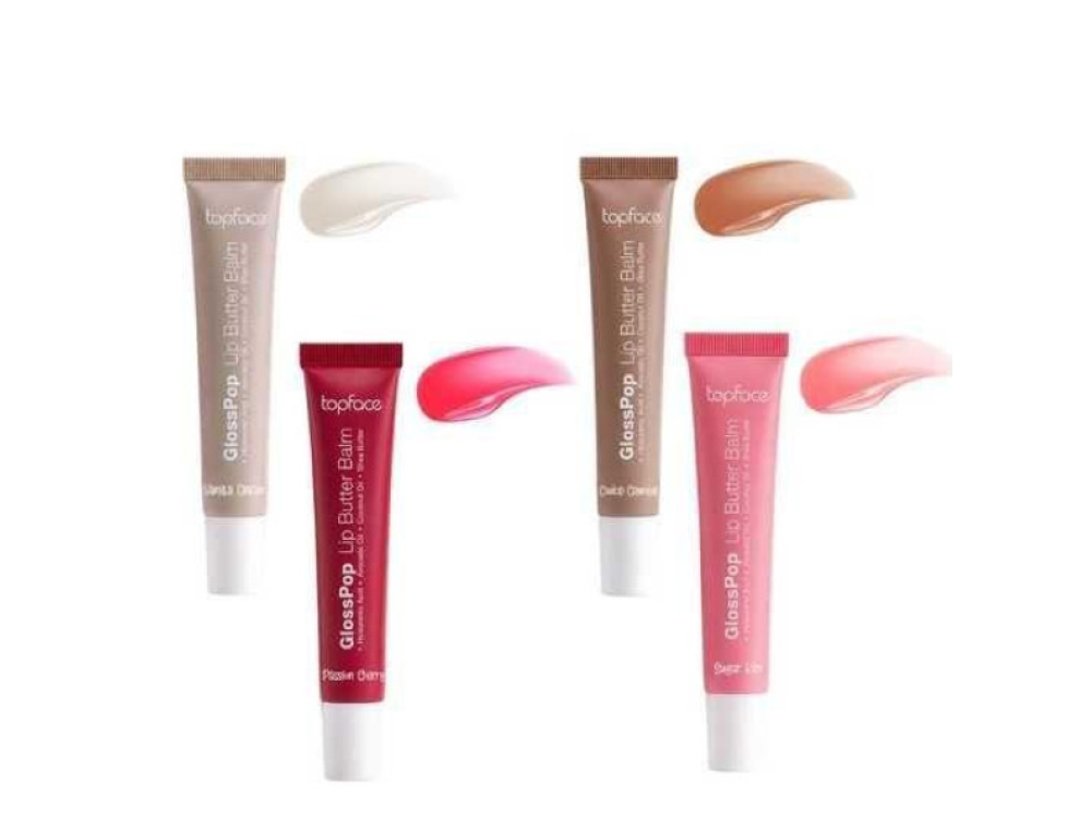 Блиск-бальзам для губ Topface GlossPop Lip Butter Balm PT161 001 Vanilla Cream 15 г
