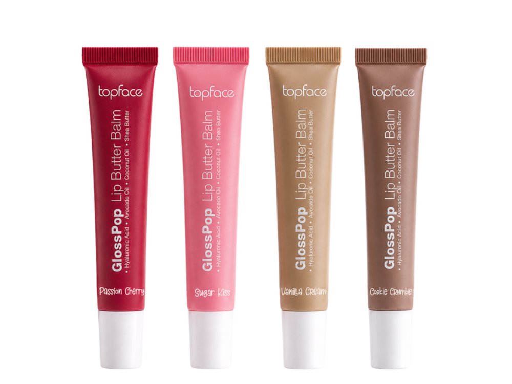 Блиск-бальзам для губ Topface GlossPop Lip Butter Balm PT161 001 Vanilla Cream 15 г