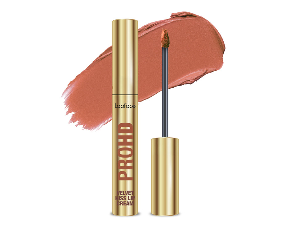 Рідка матова помада Topface PROHD Velvet Kiss Lip Cream PT212 004 Satin Taupe 3 г 
