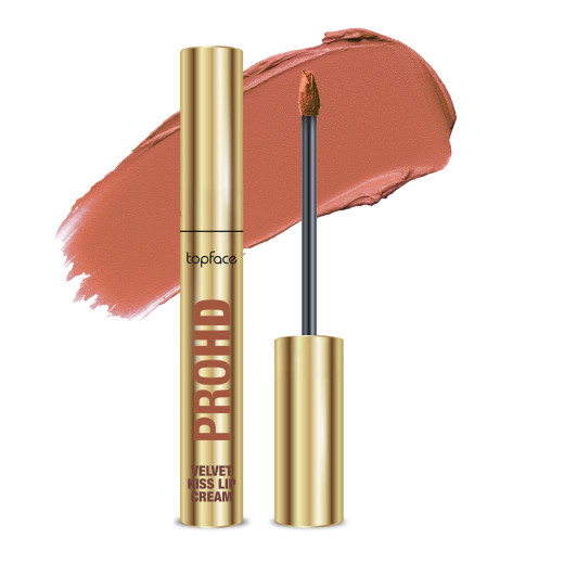 Рідка матова помада Topface PROHD Velvet Kiss Lip Cream PT212 004 Satin Taupe 3 г 