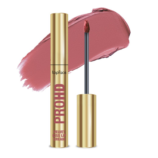 Рідка матова помада Topface PROHD Velvet Kiss Lip Cream PT212 008 Soft Whisper 3 г 