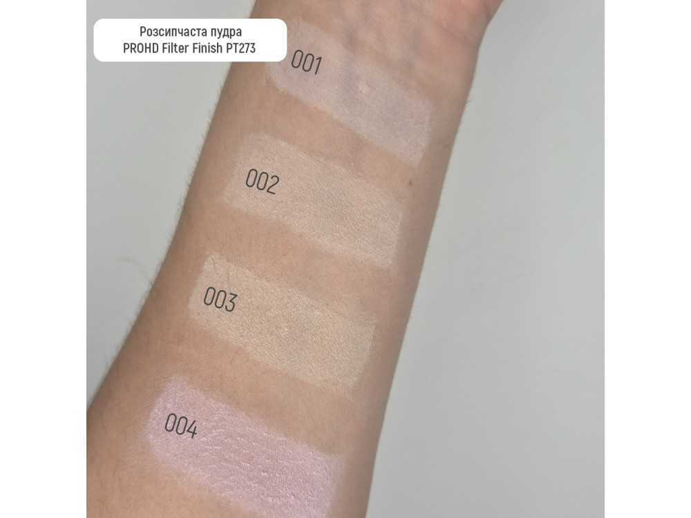 Пудра розсипчаста Topface PROHD Filter Finish PT273 001 Frosted Sugar 9 г
