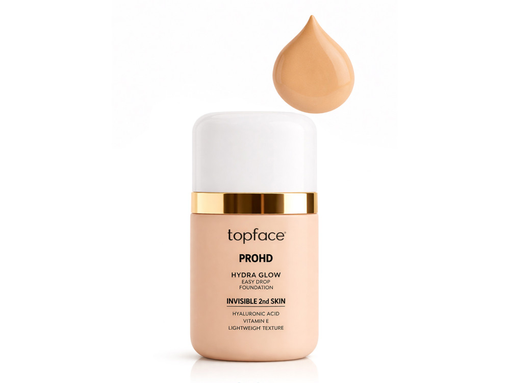 Тональна основа для обличчя Topface PT477 PROHD Hydra Glow Foundation 008 Deep Umber (янтарна засмага)