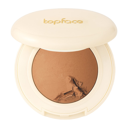 Пудра запечена Topface PT704 PROHD Natural Glow Baked Powder 006 Deep Bronze бронзовий