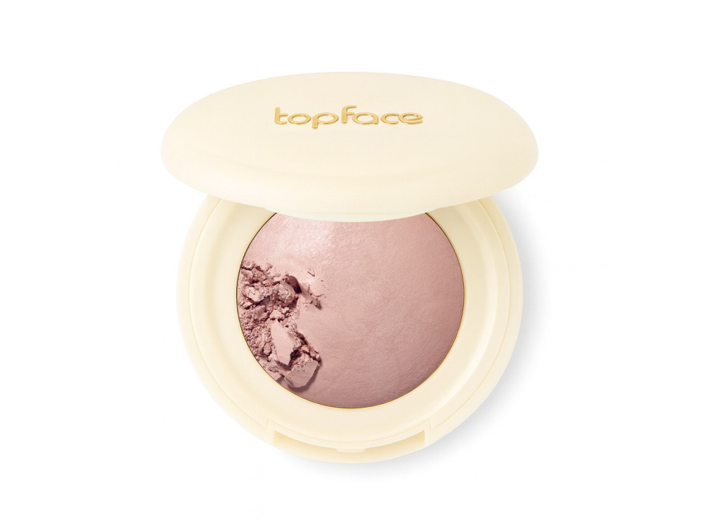 Хайлайтер запечений для обличчя Topface ProHD Natural Glow Baked Highlighter PT706 003 Soft Radiance