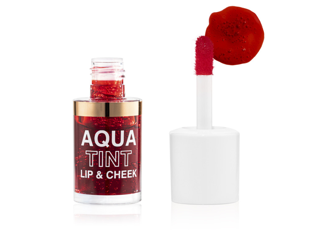 Рідка помада-тінт для губ TopFace Aqua Tint Lip&Cheek PT215 01 Cherry Jam 