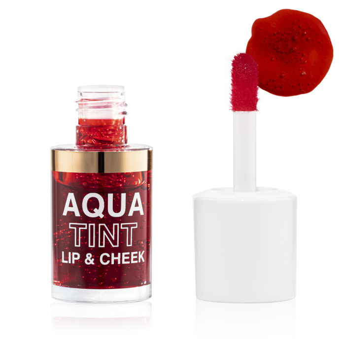 Рідка помада-тінт для губ TopFace Aqua Tint Lip&Cheek PT215 01 Cherry Jam 