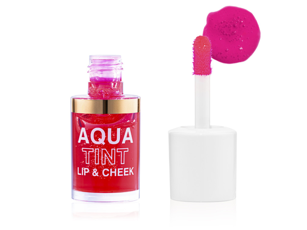 Рідка помада-тінт для губ TopFace Aqua Tint Lip&Cheek PT215 03 Red Berry Jam 