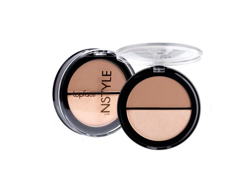 Контур-хайлайтер для обличчя Topface Instyle Highlighter Powder Contour PT262 001 