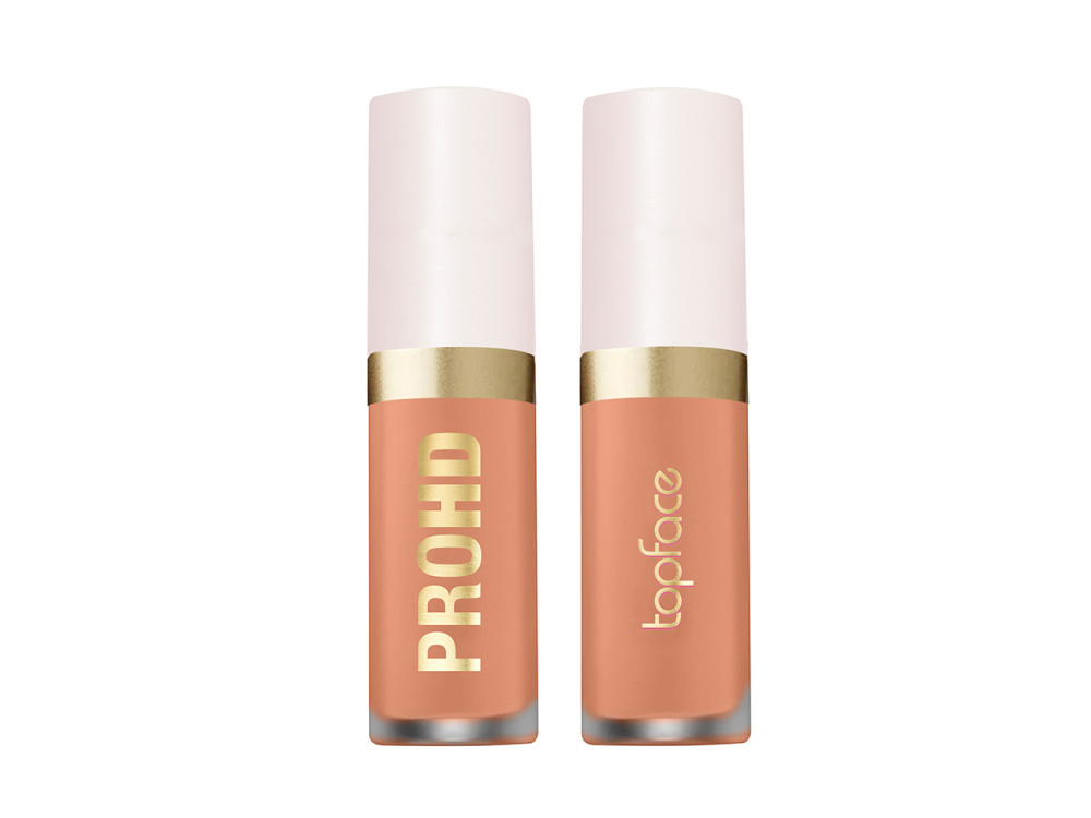 Рідкі рум'яна для обличчя Topface ProHD Hypnotic Bloom Liquid Blush PT357 01 Peachy Nude 