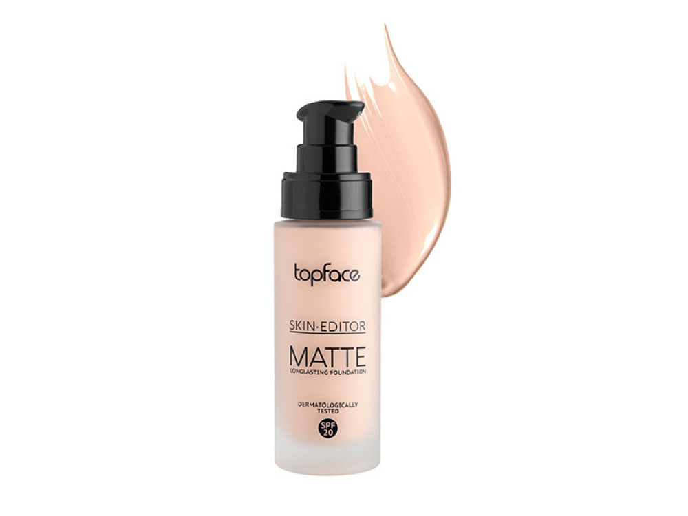 Тональна основа Topface Skin Editor Matte Longlasting Foundation PT465 002 
