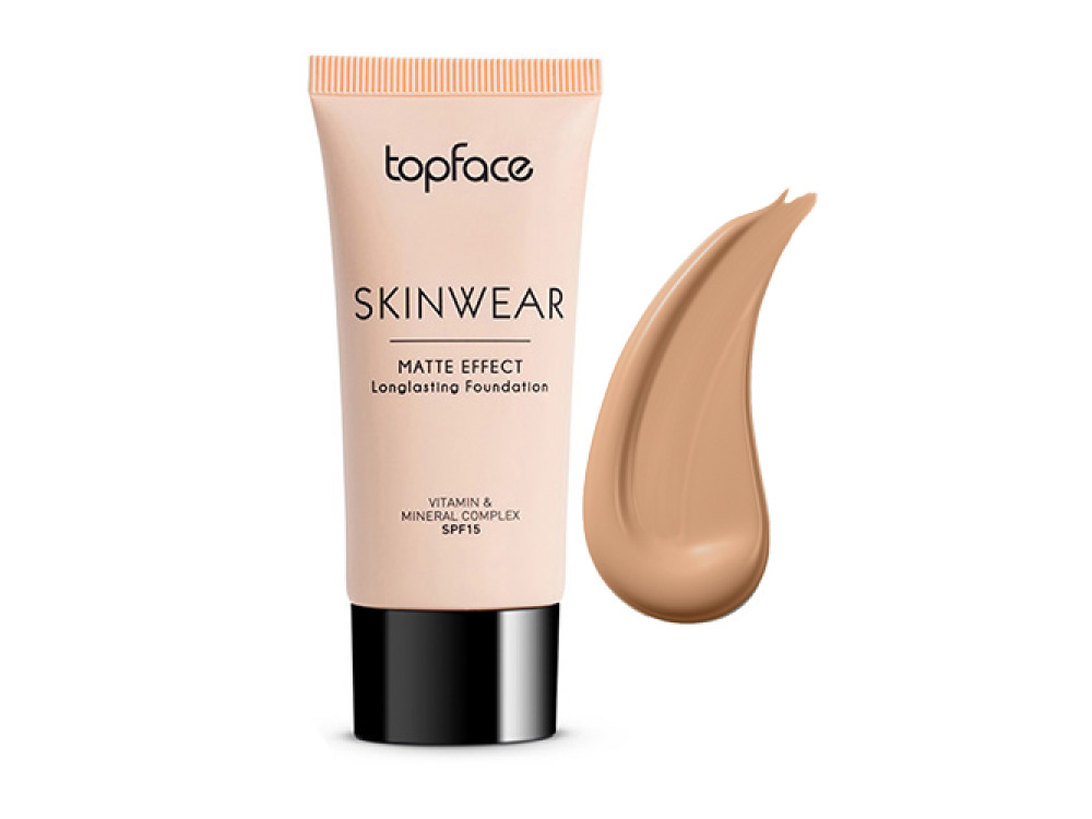 Тональний крем Topface Skinwear Matte Effect SPF 15 PT468 05 